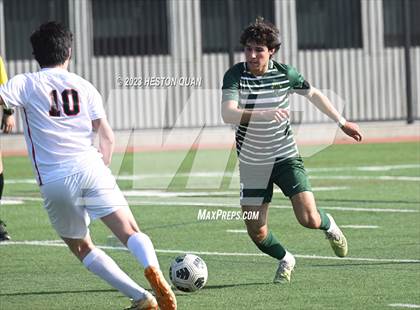 Thumbnail 2 in Harvard-Westlake vs. De La Salle (SoCal Soccer Showcase) photogallery.