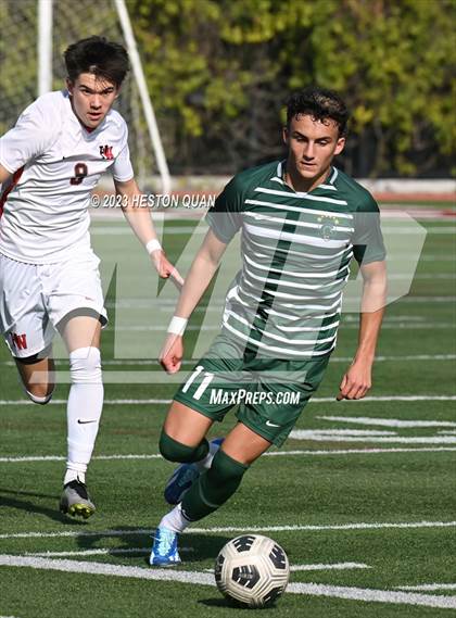 Thumbnail 3 in Harvard-Westlake vs. De La Salle (SoCal Soccer Showcase) photogallery.