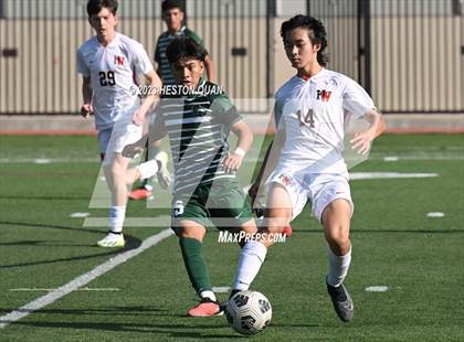 Thumbnail 2 in Harvard-Westlake vs. De La Salle (SoCal Soccer Showcase) photogallery.