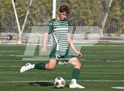 Thumbnail 3 in Harvard-Westlake vs. De La Salle (SoCal Soccer Showcase) photogallery.