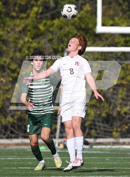 Thumbnail 2 in Harvard-Westlake vs. De La Salle (SoCal Soccer Showcase) photogallery.