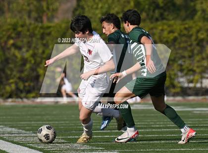 Thumbnail 3 in Harvard-Westlake vs. De La Salle (SoCal Soccer Showcase) photogallery.