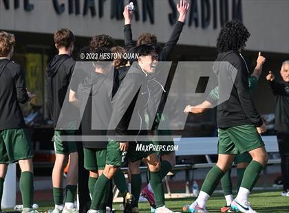 Thumbnail 2 in Harvard-Westlake vs. De La Salle (SoCal Soccer Showcase) photogallery.