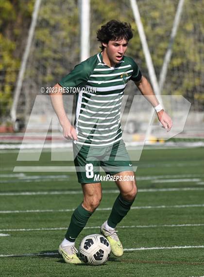 Thumbnail 1 in Harvard-Westlake vs. De La Salle (SoCal Soccer Showcase) photogallery.