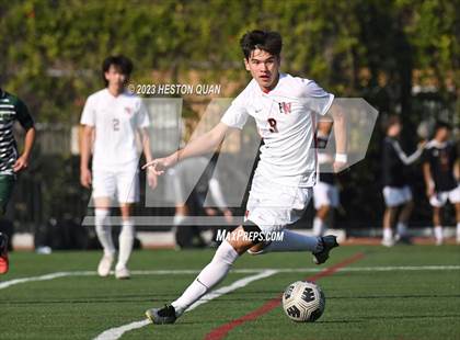Thumbnail 1 in Harvard-Westlake vs. De La Salle (SoCal Soccer Showcase) photogallery.