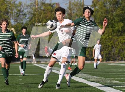 Thumbnail 2 in Harvard-Westlake vs. De La Salle (SoCal Soccer Showcase) photogallery.