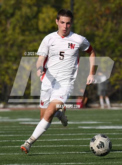 Thumbnail 2 in Harvard-Westlake vs. De La Salle (SoCal Soccer Showcase) photogallery.