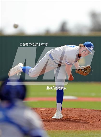Thumbnail 1 in Grace Prep vs Brock (Lloyd Burton Memorial Tournament) photogallery.