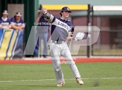 Thumbnail 3 in Grace Prep vs Brock (Lloyd Burton Memorial Tournament) photogallery.