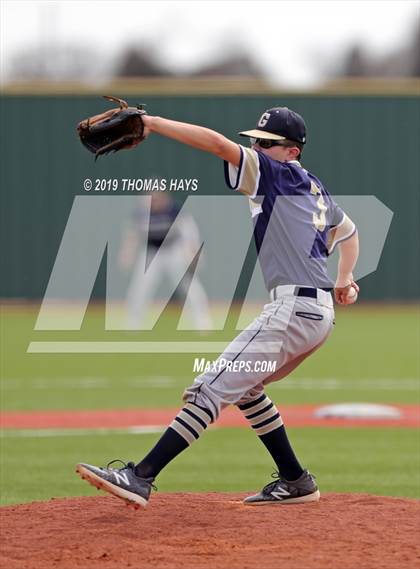 Thumbnail 3 in Grace Prep vs Brock (Lloyd Burton Memorial Tournament) photogallery.