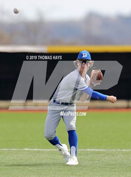 Thumbnail 2 in Grace Prep vs Brock (Lloyd Burton Memorial Tournament) photogallery.