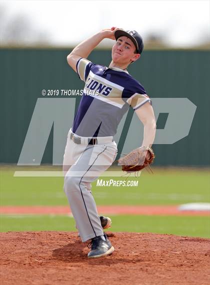 Thumbnail 3 in Grace Prep vs Brock (Lloyd Burton Memorial Tournament) photogallery.