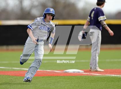 Thumbnail 3 in Grace Prep vs Brock (Lloyd Burton Memorial Tournament) photogallery.