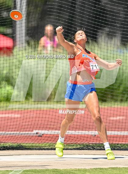 Thumbnail 1 in IHSAA Finals (Discus)  photogallery.