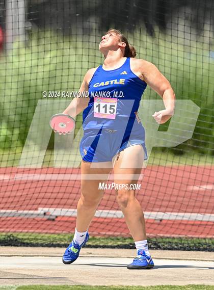 Thumbnail 1 in IHSAA Finals (Discus)  photogallery.