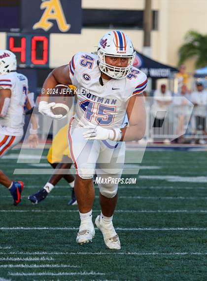 Thumbnail 3 in Bishop Gorman vs St. Thomas Aquinas (Broward County Showcase)  photogallery.