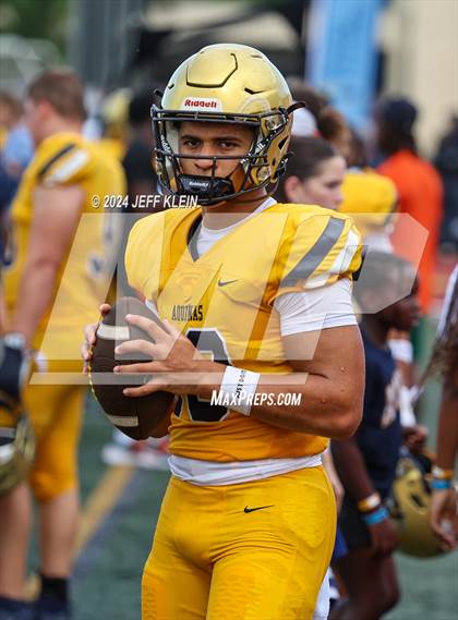 Thumbnail 1 in Bishop Gorman vs St. Thomas Aquinas (Broward County Showcase)  photogallery.