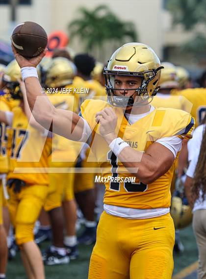 Thumbnail 1 in Bishop Gorman vs St. Thomas Aquinas (Broward County Showcase)  photogallery.