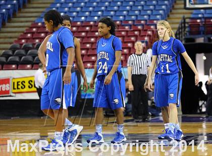 Thumbnail 3 in Capital Christian vs Brookside Christian (CIF SJS D5 Final) photogallery.