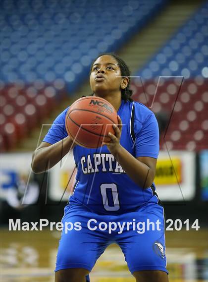 Thumbnail 3 in Capital Christian vs Brookside Christian (CIF SJS D5 Final) photogallery.
