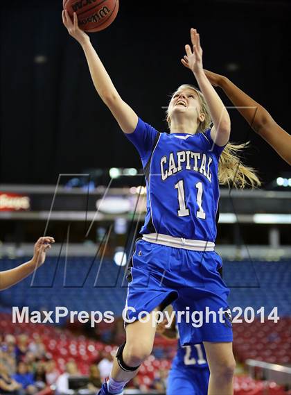 Thumbnail 1 in Capital Christian vs Brookside Christian (CIF SJS D5 Final) photogallery.