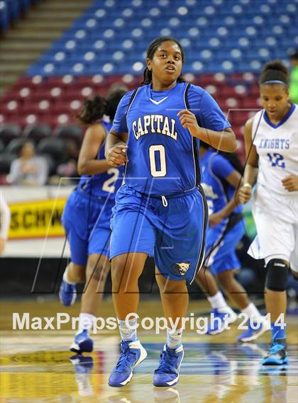 Thumbnail 3 in Capital Christian vs Brookside Christian (CIF SJS D5 Final) photogallery.