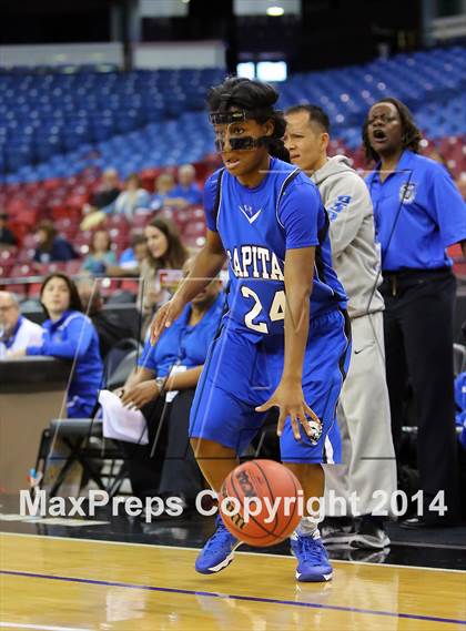 Thumbnail 2 in Capital Christian vs Brookside Christian (CIF SJS D5 Final) photogallery.