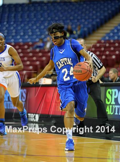 Thumbnail 3 in Capital Christian vs Brookside Christian (CIF SJS D5 Final) photogallery.