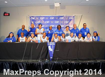 Thumbnail 3 in Capital Christian vs Brookside Christian (CIF SJS D5 Final) photogallery.
