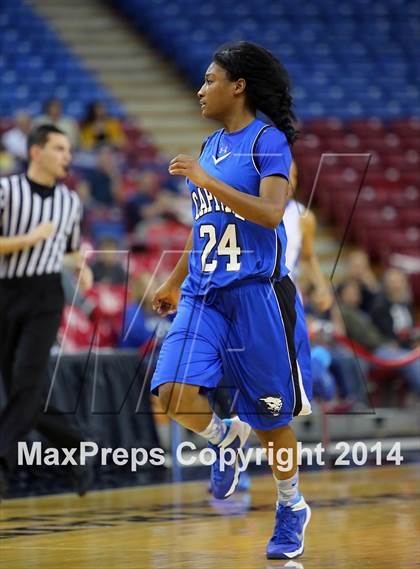 Thumbnail 2 in Capital Christian vs Brookside Christian (CIF SJS D5 Final) photogallery.