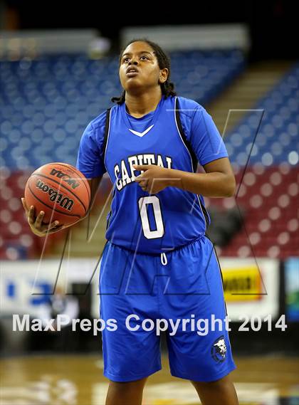 Thumbnail 2 in Capital Christian vs Brookside Christian (CIF SJS D5 Final) photogallery.