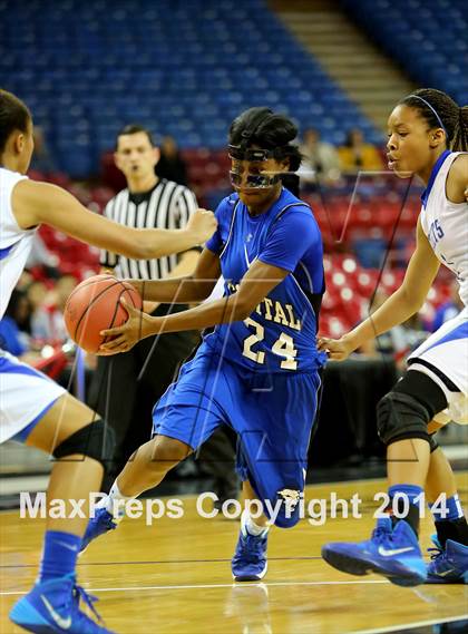 Thumbnail 1 in Capital Christian vs Brookside Christian (CIF SJS D5 Final) photogallery.