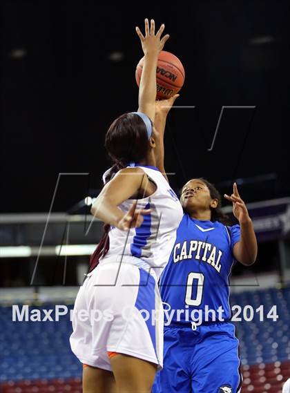 Thumbnail 2 in Capital Christian vs Brookside Christian (CIF SJS D5 Final) photogallery.