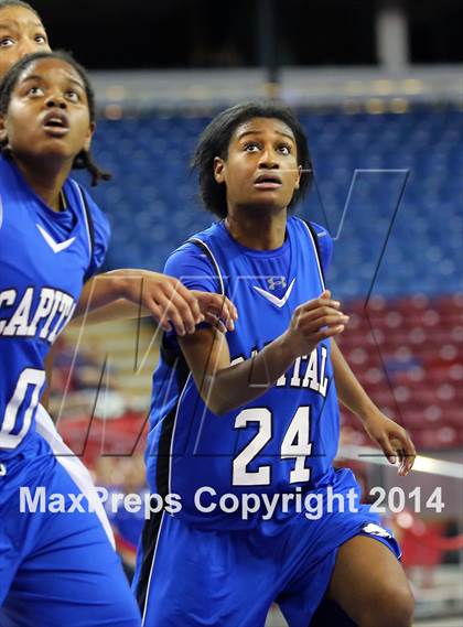 Thumbnail 1 in Capital Christian vs Brookside Christian (CIF SJS D5 Final) photogallery.