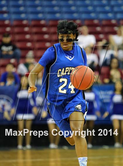 Thumbnail 2 in Capital Christian vs Brookside Christian (CIF SJS D5 Final) photogallery.