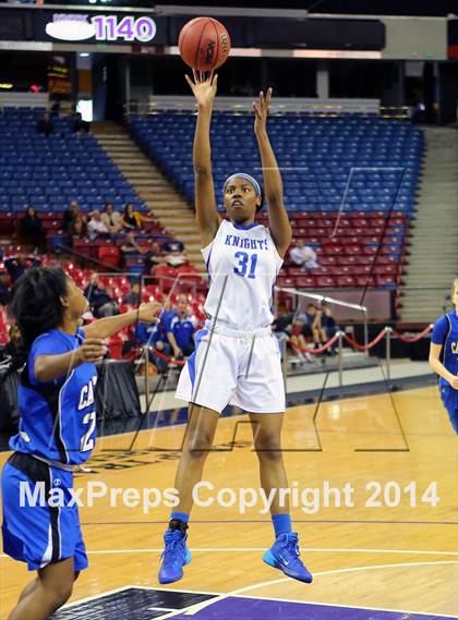 Thumbnail 2 in Capital Christian vs Brookside Christian (CIF SJS D5 Final) photogallery.