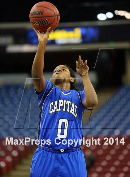 Thumbnail 1 in Capital Christian vs Brookside Christian (CIF SJS D5 Final) photogallery.