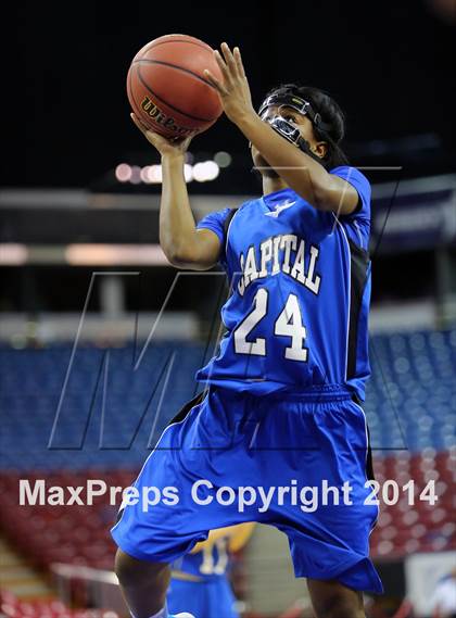 Thumbnail 1 in Capital Christian vs Brookside Christian (CIF SJS D5 Final) photogallery.