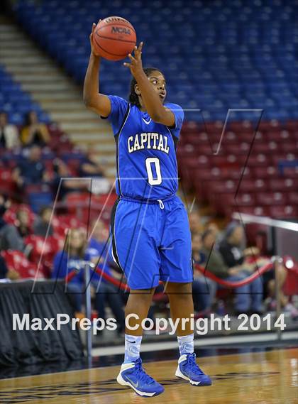 Thumbnail 2 in Capital Christian vs Brookside Christian (CIF SJS D5 Final) photogallery.