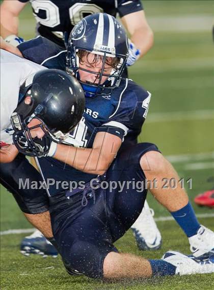 Thumbnail 3 in Round Rock Christian Academy vs. Emery-Weiner (Living Stones Kick Off Classic) photogallery.
