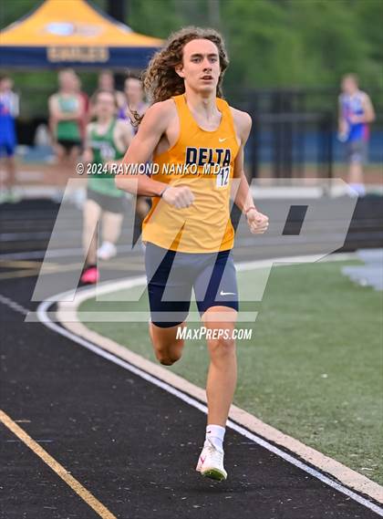Thumbnail 3 in IHSAA Delta Sectionals (800 Meter)  photogallery.