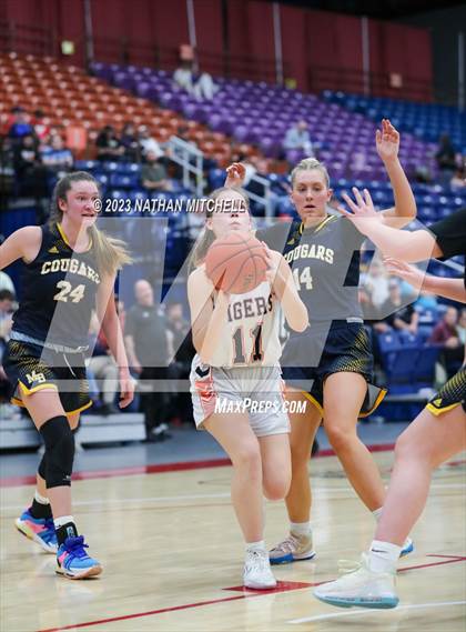 Thumbnail 1 in Mt. Blue vs. Gardiner (Capital City Hoops Classic) photogallery.