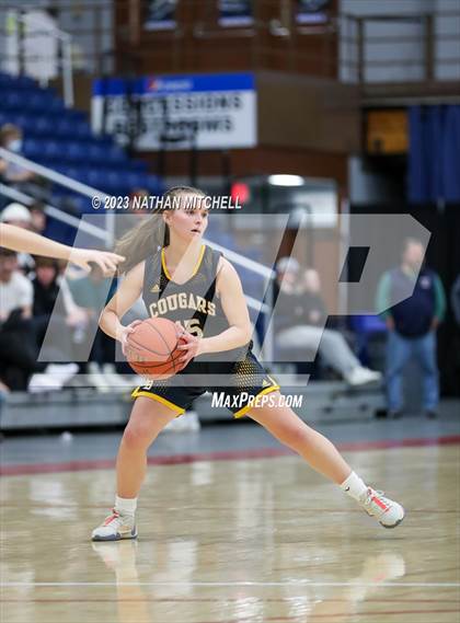 Thumbnail 2 in Mt. Blue vs. Gardiner (Capital City Hoops Classic) photogallery.