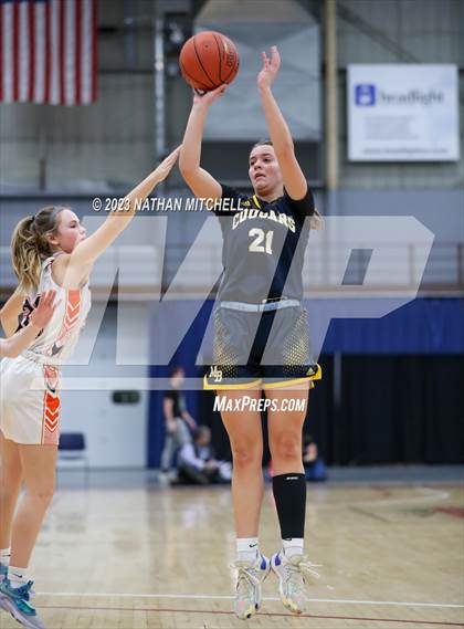 Thumbnail 2 in Mt. Blue vs. Gardiner (Capital City Hoops Classic) photogallery.