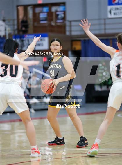 Thumbnail 2 in Mt. Blue vs. Gardiner (Capital City Hoops Classic) photogallery.