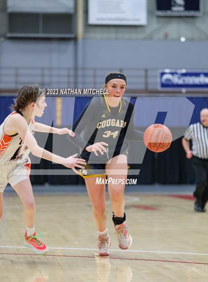 Thumbnail 1 in Mt. Blue vs. Gardiner (Capital City Hoops Classic) photogallery.