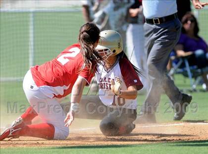 Thumbnail 1 in Glendora @ Oaks Christian (CIF SS D3 Playoffs) photogallery.