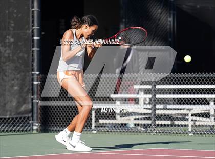 Thumbnail 3 in Southlake Carroll vs Round Rock Westwood (UIL 6A Team Tennis Semifinal) photogallery.