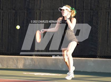 Thumbnail 2 in Southlake Carroll vs Round Rock Westwood (UIL 6A Team Tennis Semifinal) photogallery.