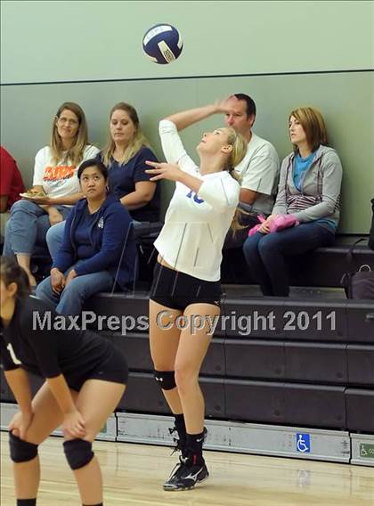 Thumbnail 3 in Cosumnes Oaks vs. Capital Christian (Lady Rams Classic) photogallery.